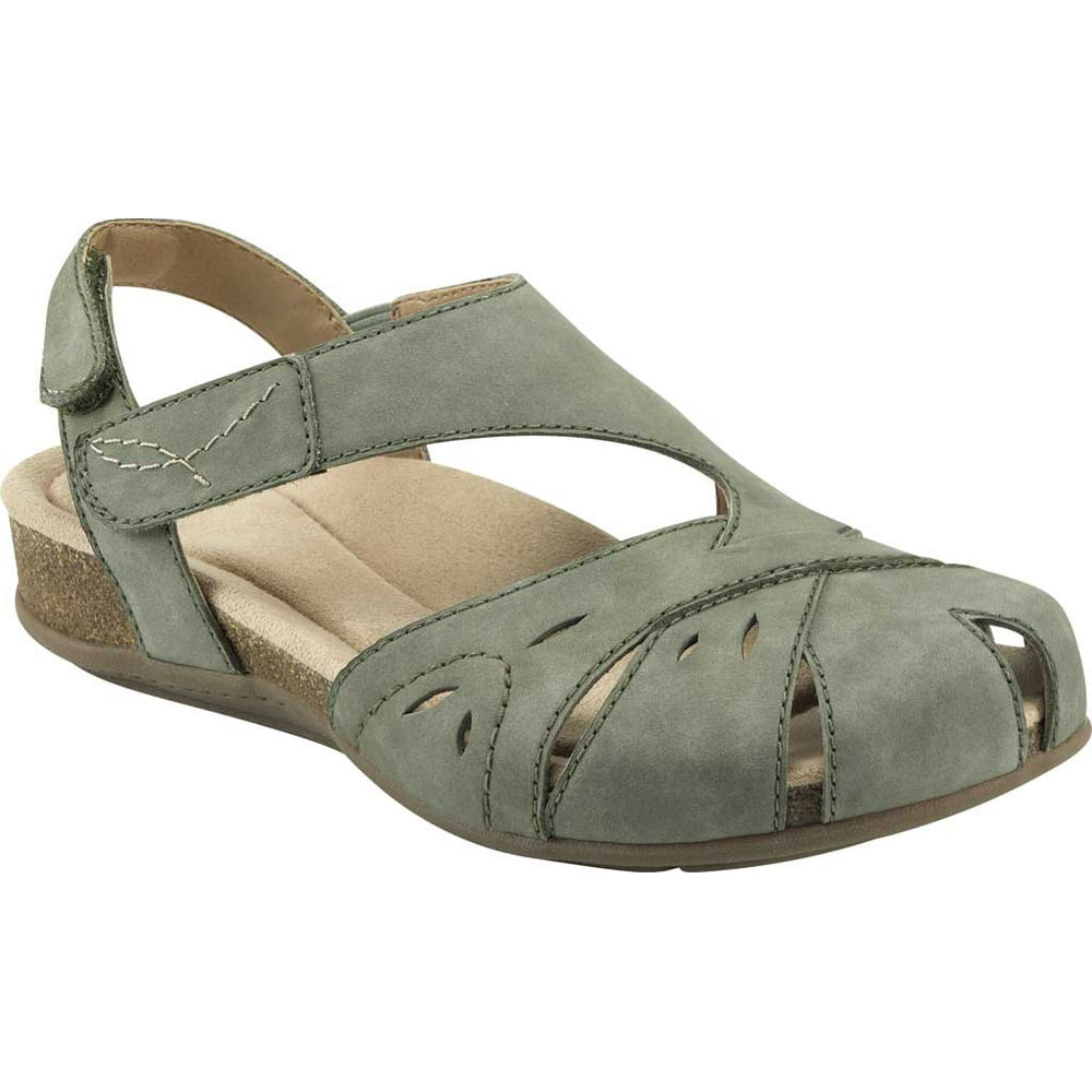 EARTH ORIGINS Women s Earth Origins Birdine Wedge Closed Toe Sandal extra-wide-block-heel-sandals-ironhorseoldtown