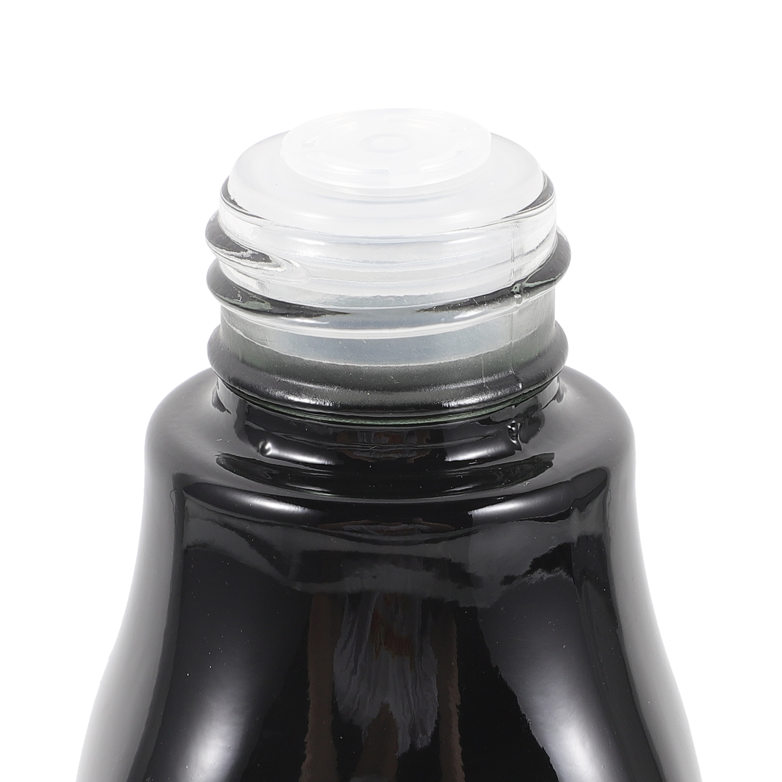 4 Pcs Makeup Dispensing Bottle Black Gradient Moisturizing Water Essence Lotion Glass Empty Travel Bottles Portable