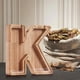 thumbnail image 4 of Piggy-Bank for Kids Boys Girls Large Piggy Banks 26 English Alphabet Letter,Personalized Wooden,Transparent Money Saving Box (1 Pc), 4 of 9