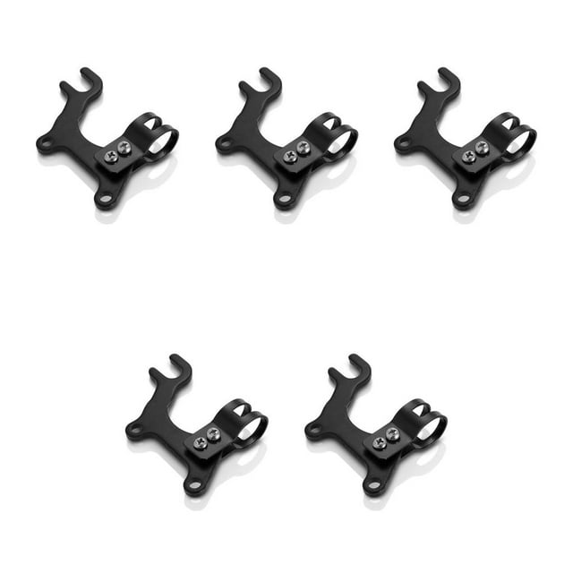 Guardoinrt Support de Modification de Frein à Disque en Acier Inoxydable Anti-Dégâts Support de Montage Support de Frein en V Surface Lisse 3,2 cm 5ensemble