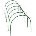 thumbnail image 1 of Pack Estacas para protección de plantas, Estructura de soporte de tela, Invernadero, Túnel de crecimiento de plantas, Estacas para jardín - Acero de 120 cm de largo Xemadio LHH-0589, 1 of 5