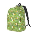 thumbnail image 2 of Yiaed Cartoon Duck Print Backpack, Premium Laptop Backpack, Travel Backpack for Women, Lightweight Backpacks, Comfortable Back Pack-Small, 2 of 5
