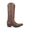 thumbnail image 2 of Dingo Womens Athena Lizard Print Snip Toe Cowboy  Mid Calf Boots, 2 of 10