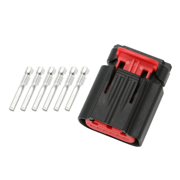 Unique Bargains 6 Pin Throttle Position Sensor Connector Plug Female Wire Terminal for Ford
