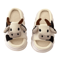 thumbnail image 1 of Pantuflas Casa Lindas Y Suaves De Vaca Blanco vaca 42-43(Fit 41-42), 1 of 5