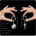 thumbnail image 3 of Keychain Couples Keyring, 3 of 12