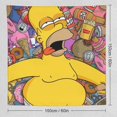 thumbnail image 2 of Simpsons Tapestry Wall Hanging Blanket Soft Tablecloth Wall Hanging Tapestries Home Decor Posters for Home Dormitory, 2 of 8