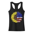 thumbnail image 4 of Dyegold 4th Of July Tank Tops For Women Summer Sleeveless American Flag Shirt Loose Casual Patriotic Graphic Tee Tops Tshirt, 4 of 4