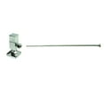 thumbnail image 2 of Westbrass D1338QSL-05 Qubic Trap 1/4-Turn Pedestal Sink Supply Kit with Bull Nose Riser lines and Square Angle Stop Valves, Polished Nickel, 2 of 10