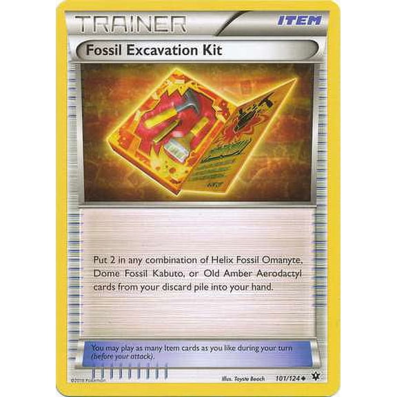 Pokemon Fates Collide Fossil Excavation Kit #101