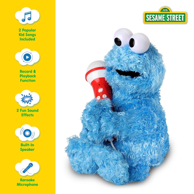 Singing Machine Kids, Sesame Street Karaoke Plush Backpack with