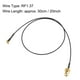 thumbnail image 3 of Cable coaxial RF1.37 MMCX macho en ángulo recto a RP-SMA hembra, antena pigtail, conector coaxial, 20 pulgadas, 3 of 3