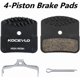 thumbnail image 3 of Cooling Disc Brake For Pads M8120 M7120 M6120 MT520 Compatible Replacement (1 Pair), 3 of 5
