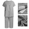 thumbnail image 1 of Ropa de enfermería para pacientes ropa de enfermería de manga corta ropa de enfermería posoperatoria traje de enfermería posoperatorio ropa de enfermería para pacientes de ANGGREK Otros, 1 of 8