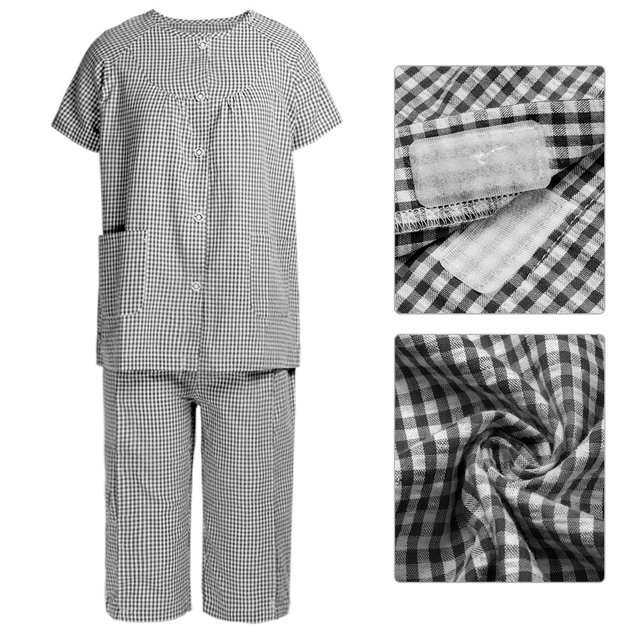 Ropa de enfermería para pacientes ropa de enfermería de manga corta ropa de enfermería posoperatoria traje de enfermería posoperatorio ropa de enfermería para pacientes de ANGGREK Otros