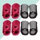 thumbnail image 4 of 2 Pairs/4pcs Anti-slip Durable Socks Thickened Soles Socks Silicone Cotton Stocking for Yoga Ballet Dance Fitness Sports (Black and Red), 4 of 4