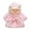 Pink, variant on Baby Girls Fur Warm Coat Cloak Overcoat Hoodies Cute Outdoor Suit