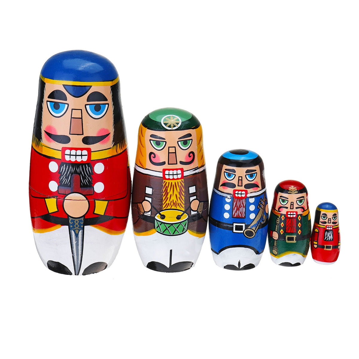 nutcracker russian nesting dolls