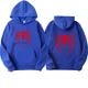 thumbnail image 1 of Sudadera con capucha para hombre y mujer, sudadera con estampado de araña, sudadera polar para mujer, disfraz de Spider-Man, novedad de 2024, 1 of 1