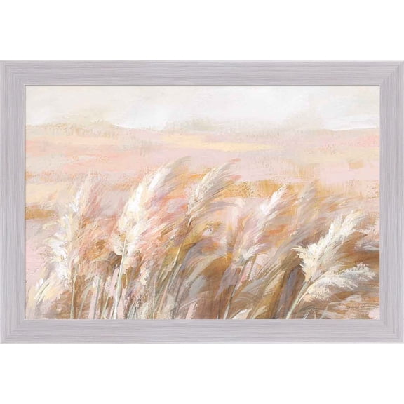 Great Art Now Prairie Grasses by Danhui Nai, Framed Wall Art, 27W x 19H