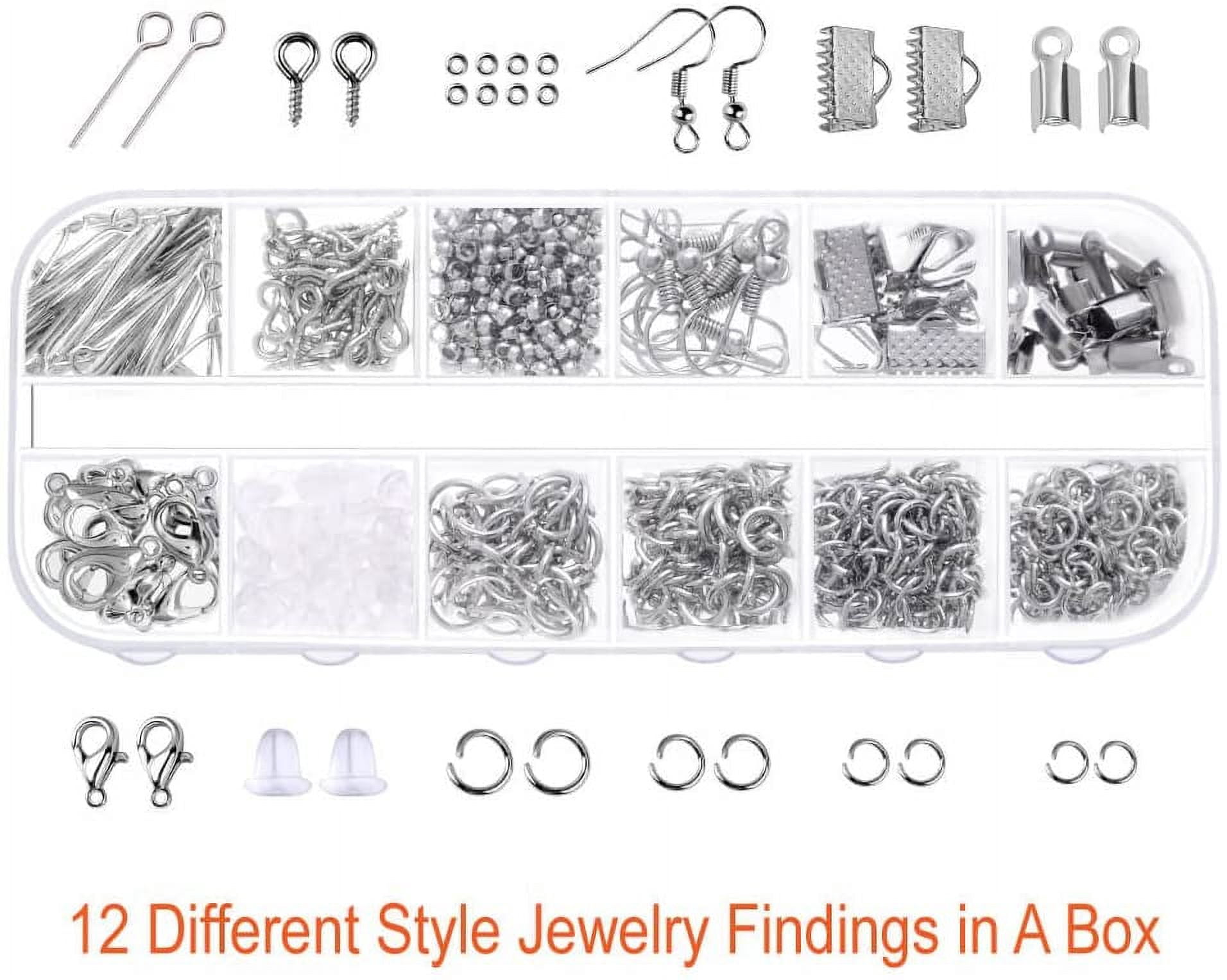 Jinerra Jewelry Making Supplies Kit with Tools, Wires, Findings for Jewelry Repair and Beading
