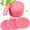 Pink, variant on MODANU  50 Count Compressed Facial Sponges Natural Face Sponges for Cleansing Facial Cleansing Sponges Pads Exfoliating Sponges for Cleansing (Pink)
