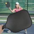 thumbnail image 4 of Raqueta de Pickleball portátil de fibra de carbono para deportes al aire libre, entrenamiento con control óptimo de la pelota, 4 of 11