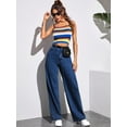 thumbnail image 4 of TralilbeeWomen's High Rise Baggy Jeans Wide Leg Pants, 4 of 6