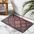 thumbnail image 3 of Luxury Boho Bathroom Rugs: 20x32in, Non-Slip, Super Soft, Highly Absorbent, Machine Washable Bath Mat - Elevate Your Bathroom Floor Today, 3 of 5