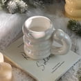 thumbnail image 3 of Matsuzay Taza de cerámica para café, té, agua, tazas creativas, contenedor de desayuno, taza colorida para parejas, tazas nórdicas de oficina, regalo Teteras Amarillo Matsuzay HA081409-01, 3 of 6