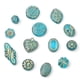 thumbnail image 3 of 115 piezas de cuentas acrílicas, dibujo de oro suelto, abalorios portátiles, cuentas espaciadoras florales para regalos, adornos colgantes, collares,, 3 of 4