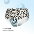 thumbnail image 3 of Pofeuu Heart Leopard Print Boy's Briefs Toddler Boys' Underwear, Organic Cotton, Comfort Briefs-Large, 3 of 7