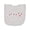 AC-Heather Grey, variant on Inktastic Ladybug Trail Newborn Bib