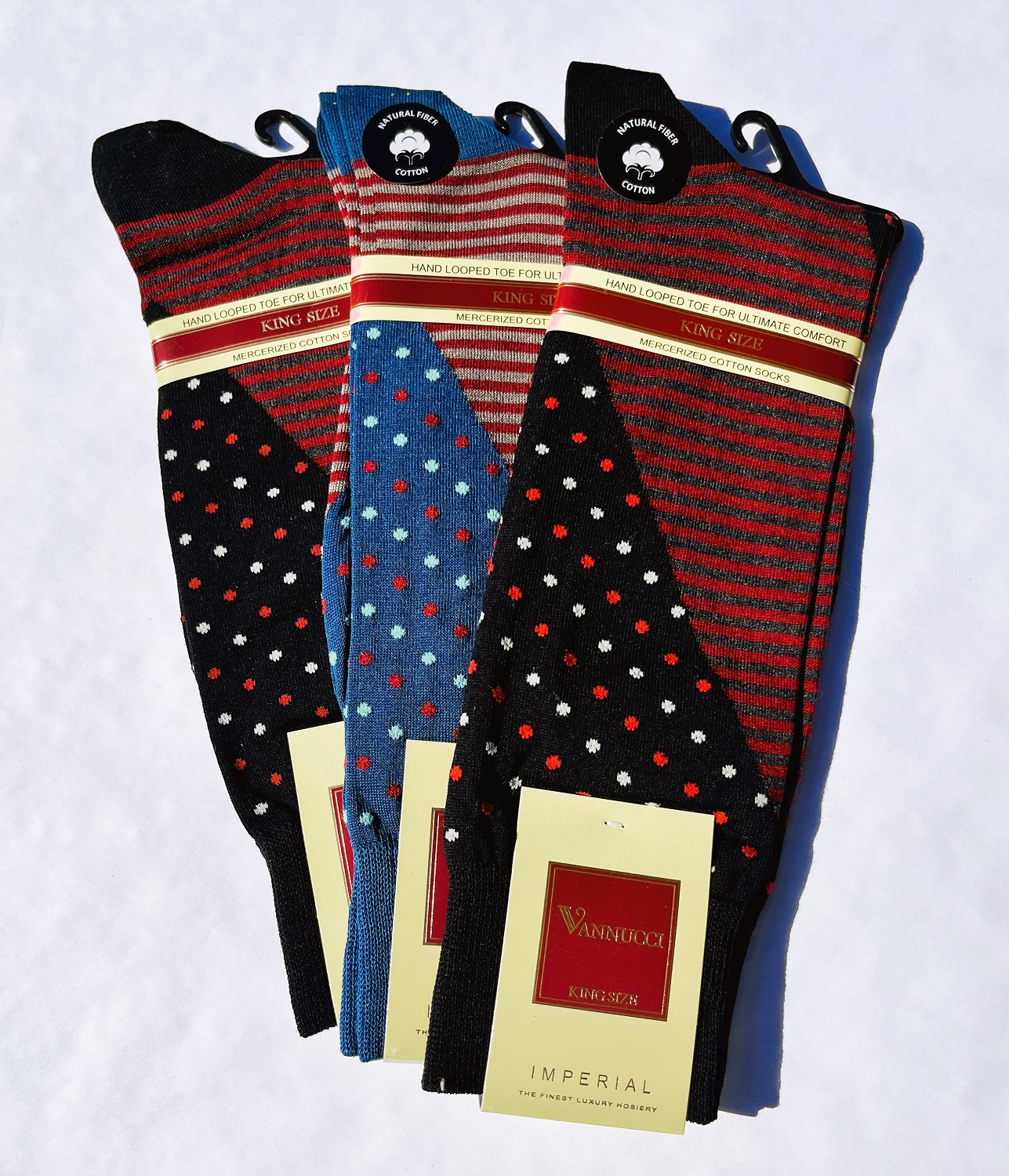 Big tall 1316 Cotton Dress Socks For men XL 3 Pairs