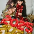 thumbnail image 2 of 1 Set Themed Birthday Balloons Red Polyester Film Numbers 2025 Shape For Party Organizers, 2 of 8