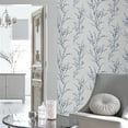 thumbnail image 2 of Laura Ashley Pussy Willow Off White and Midnight Wallpaper, 2 of 3