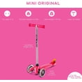 thumbnail image 5 of Micro Kickboard - Mini Original 3-Wheeled, Lean-to-SteerScooter for Preschool Kids, Age 2-5, Pink, 5 of 6