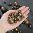 thumbnail image 5 of 50/20/10/5pcs Accseeories Multifunctional Multiscale Pet Collar Pendant Bronze Metal Jingle Bells Christmas Tree Decorations Festival Party Decoration DIYCrafts Accessories 25MM 5PCS, 5 of 8
