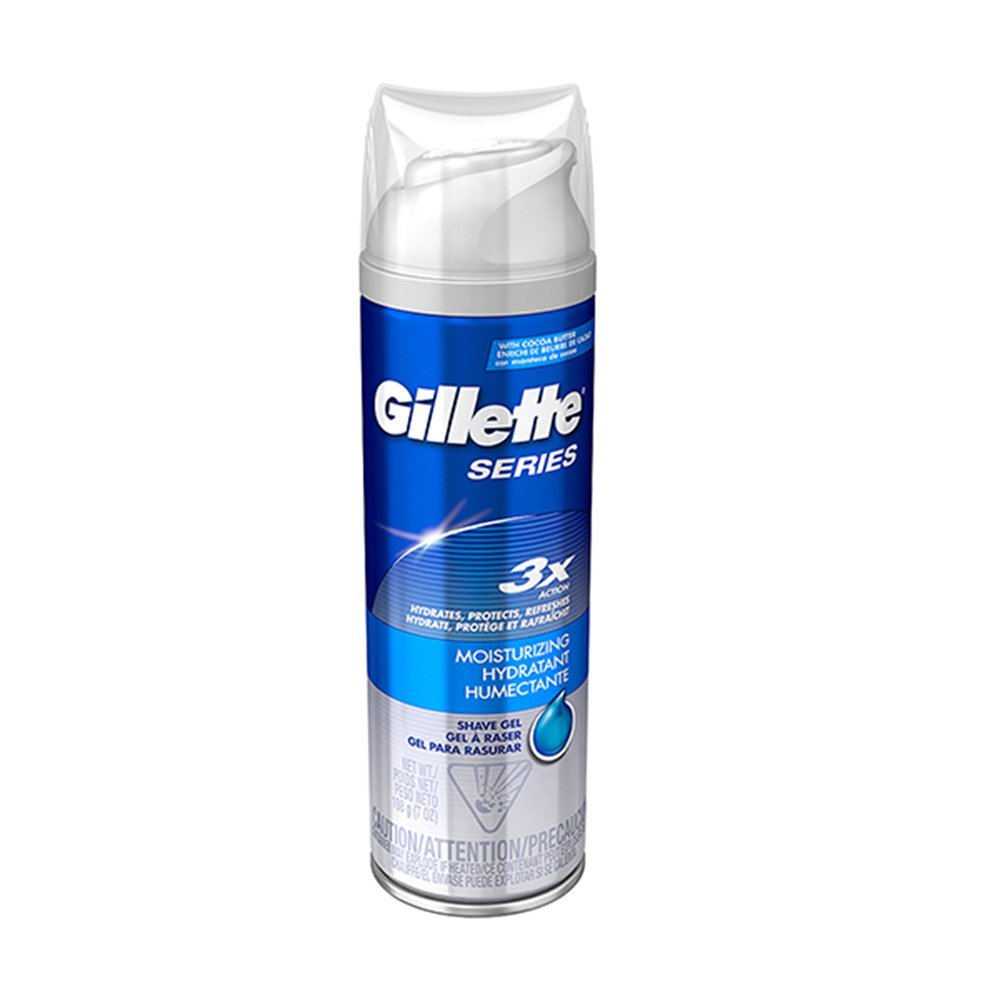 Gillette Series (198g) 3X Action Moisturizing Shave Gel Walmart Canada