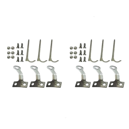 Patio Heater Ground Fixture Kit Wind Resistant Installation for Outdoor Heater