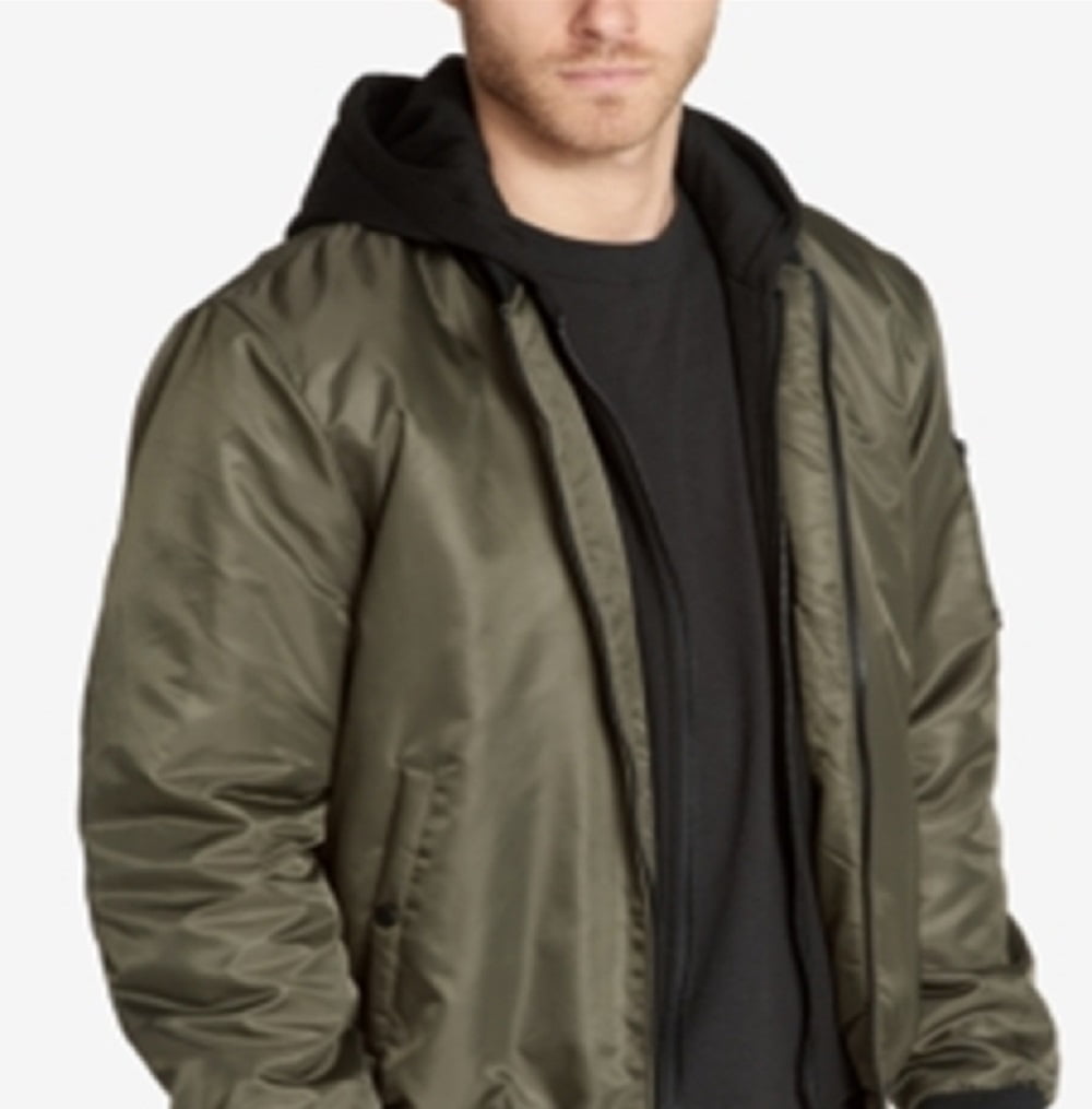 Guess green sales bomber jacket