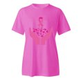 thumbnail image 3 of SBCKJ Breast Cancer Awareness Women's Breast Cancer Awareness Day Printed Short Sleeve Crew Neck T Shirt Women's Short sleeve T-shirt Clearance Sale, 3 of 3