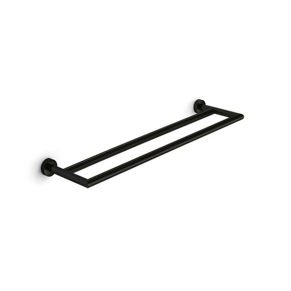 Ws Bath Collections Baketo 5214.22 Baketo 23-5/8" Towel Bar - Black