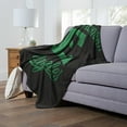 thumbnail image 2 of The Northwest 1COL-23600-0212-OOF 50 x 60 in. NCAA Eastern Michigan University Alumni Silk Touch Throw Blanket, 2 of 5