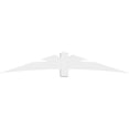 thumbnail image 2 of 96"W x 16"H x 2"D x 6"F, 4/12 Pitch, Davenport Architectural Grade PVC Gable Bracket, 2 of 8