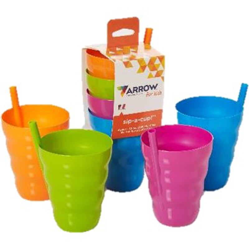 Arrow 10 Oz. Sip-a-Cup, 4 Pack