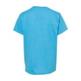 thumbnail image 3 of Gildan - Heavy Cotton Youth T-Shirt - 5000B - Heather Sapphire - Size: M, 3 of 3