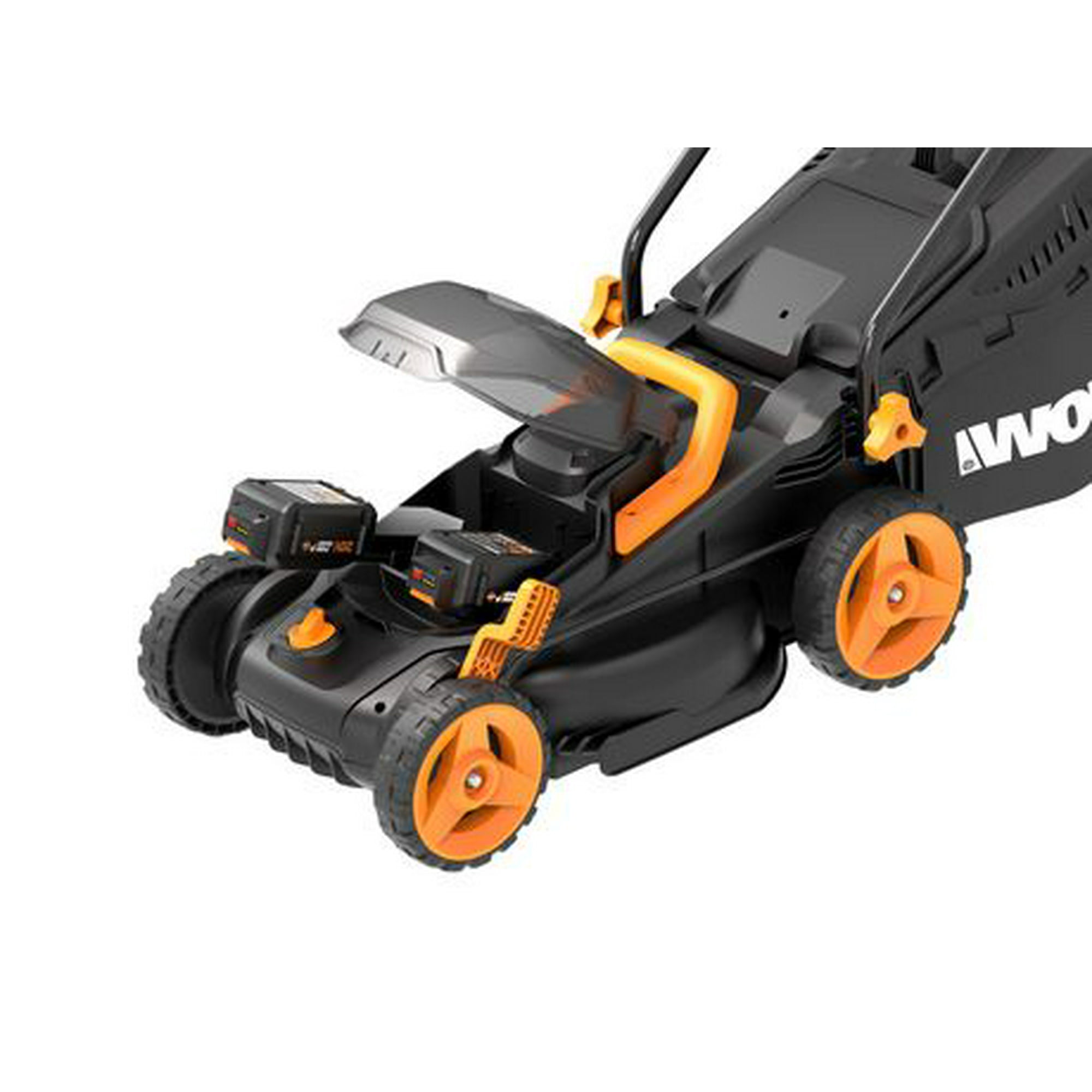 Fhs Worx 40v Power Share 4.0 Ah 14 Cordless Lawn Mower W Mulching Intellicut 2x20v