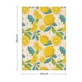 thumbnail image 3 of Lemon Kitchen Towels Set of 2, 18x26 Inch Fruit Dish Towels, Soft Absorbent Cotton Tea Hand Towels for Kitchen and Home Decor, 3 of 3