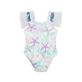 thumbnail image 2 of Flapdoodles girls  Starfish One-Piece, 6, 2 of 3